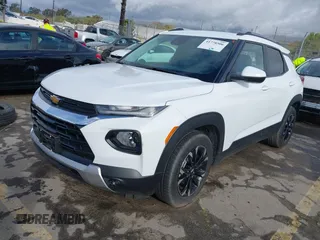 2023 Chevrolet TrailBlazer LT with VIN KL79MPS2XPB189884, listed as a IAAI auction lot 41778506 with 2,366 mi miles and . Bid and sale history available at DreamBid. Image 2.