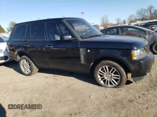 2011 Land Rover Range Rover HSE with VIN SALME1D40BA358243, listed as a Copart auction lot 46345975 with 185,095 mi miles and Salvage title. Bid and sale history available at DreamBid. Image 4.