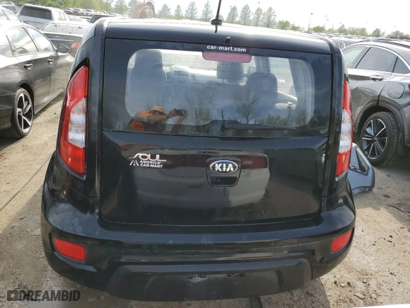 2013 Kia Soul with VIN KNDJT2A53D7599281, listed as a Copart auction lot 50051604 with 96,868 mi miles and Salvage Title. Bid and sale history available at carsss.com. Image 6.