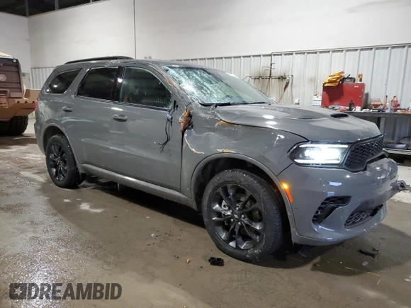 2025 Dodge Durango GT Plus с VIN 1C4RDJDG9SC507277, выставлен на аукционе Copart как лот 89114975 с пробегом 4 917 миль миль и Списание • Salvage title. История ставок и продаж доступна на DreamBid. Изображение 4.