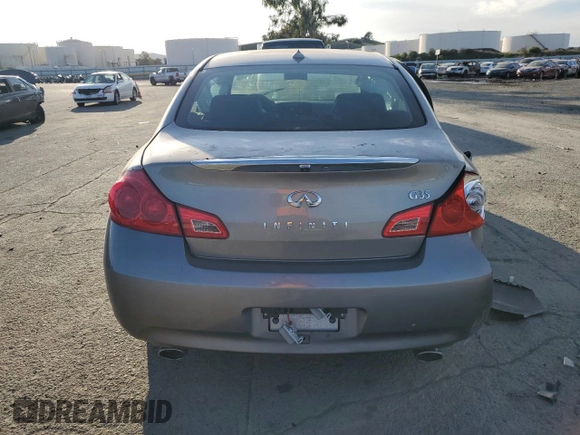 2008 Infiniti G35 Journey z VIN JNKBV61E48M221692, wystawiony jako Copart lot #47736045 z przebiegiem 116 263 mil mil oraz Szkoda całkowita • Salvage title. Historia ofert i sprzedaży dostępna na DreamBid. Obrazek 6.
