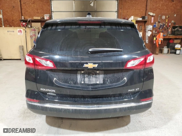 2020 Chevrolet Equinox LT with VIN 2GNAXUEV0L6151192, listed as a Copart auction lot 49773455 with 133,751 mi miles and Salvage Title. Bid and sale history available at carsss.com. Image 6.