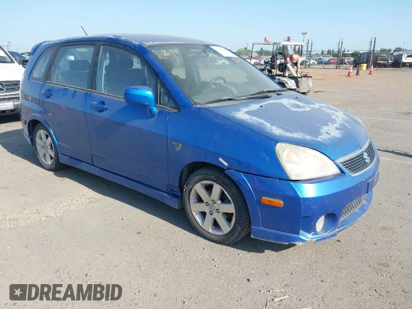2005 Suzuki Aerio SX z VIN JS2RC61H655304942, wystawiony jako IAAI lot #42409409 z przebiegiem 212 440 mil mil oraz . Historia ofert i sprzedaży dostępna na DreamBid. Obrazek 1.