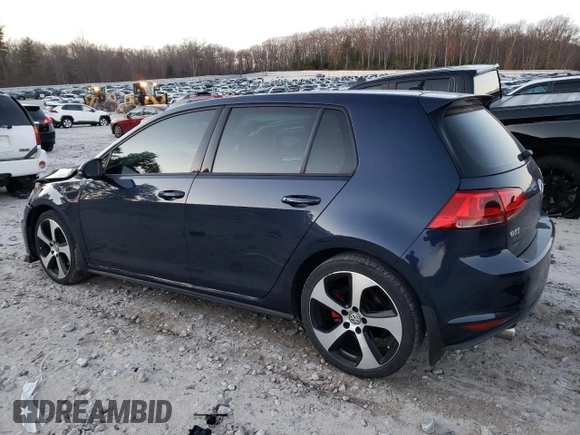 2015 Volkswagen Golf GTI Autobahn with VIN 3VW4T7AUXFM008791, listed as a Copart auction lot 81816343 with 60,690 mi miles. Bid and sale history available at carsss.com. Image 2.