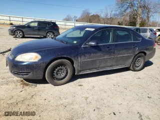 2012 Chevrolet Impala Police Police with VIN 2G1WD5E34C1200492, listed as a Copart auction lot 47435885 with 201,910 mi miles and Salvage Title. Bid and sale history available at carsss.com. Image 1.