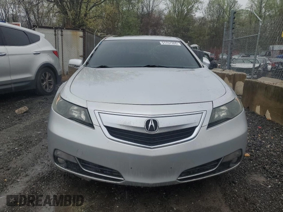 2013 Acura TL Tech with VIN 19UUA8F53DA003153, listed as a Copart auction lot 51757355 with 211,611 mi miles and Salvage Title. Bid and sale history available at carsss.com. Image 5.