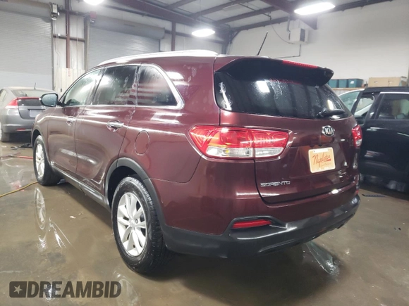2017 Kia Sorento LX with VIN 5XYPGDA38HG262879, listed as a Copart auction lot 84635064 with 100,377 mi miles and Salvage Title. Bid and sale history available at carsss.com. Image 2.