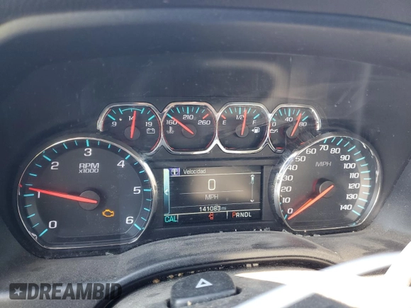 2017 Chevrolet Silverado 1500 LT with VIN 1GCRCREH5HZ179984, listed as a Copart auction lot 53005025 with 141,083 mi miles and Salvage Title. Bid and sale history available at DreamBid. Image 9.
