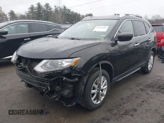2017 Nissan Rogue SV with VIN KNMAT2MV9HP504336, listed as a IAAI auction lot 41922668 with 122,410 mi miles and . Bid and sale history available at carsss.com. Image 2.