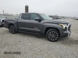 2022 Toyota Tundra Limited with VIN 5TFJA5AB6NX002476, listed as a Copart auction lot 44902235 with 48,571 mi miles and Salvage title. Bid and sale history available at DreamBid. Image 4.