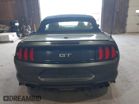 2019 Ford Mustang GT Premium with VIN 1FATP8FF4K5171686, listed as a IAAI auction lot 42073812 with 128,768 mi miles. Bid and sale history available at carsss.com. Image 16.