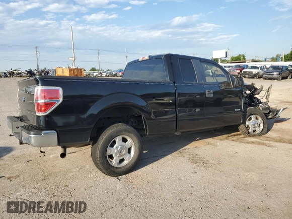 2011 Ford F-150 XL with VIN 1FTFX1CT3BFC91417, listed as a Copart auction lot 58065554 with 185,672 mi miles and Salvage Title. Bid and sale history available at carsss.com. Image 3.