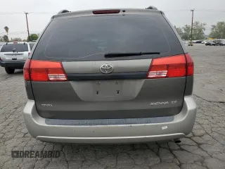 2004 Toyota Sienna CE with VIN 5TDZA23C64S134357, listed as a Copart auction lot 53496185 with 269,287 mi miles and Clean Title. Bid and sale history available at carsss.com. Image 6.