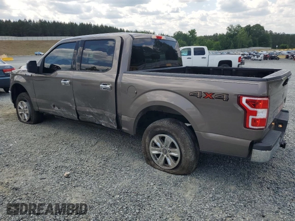 2018 Ford F-150 XL with VIN 1FTEW1EP1JFD62482, listed as a Copart auction lot 56378635 with 56,017 mi miles and Salvage title. Bid and sale history available at DreamBid. Image 2.