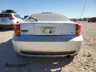 2002 Toyota Celica GT with VIN JTDDR32T420140703, listed as a Copart auction lot 41605375 with 177,920 mi miles and Salvage Title. Bid and sale history available at carsss.com. Image 6.