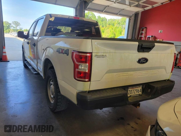 2018 Ford F-150 XL with VIN 1FTFW1E59JFB32921, listed as a IAAI auction lot 42653471 with 111,231 mi miles and . Bid and sale history available at DreamBid. Image 1.