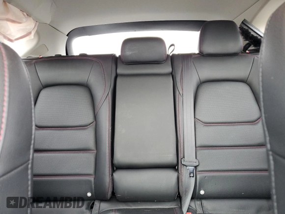 2023 Mazda CX-5 2.5 S Carbon Edition with VIN JM3KFBCM7P0187725, listed as a Copart auction lot 46267835 with 32,346 mi miles and Salvage Title. Bid and sale history available at carsss.com. Image 10.