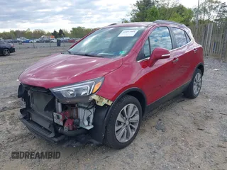 2018 Buick Encore Preferred with VIN KL4CJASB2JB680725, listed as a IAAI auction lot 42037901 with 58,427 mi miles. Bid and sale history available at carsss.com. Image 19.