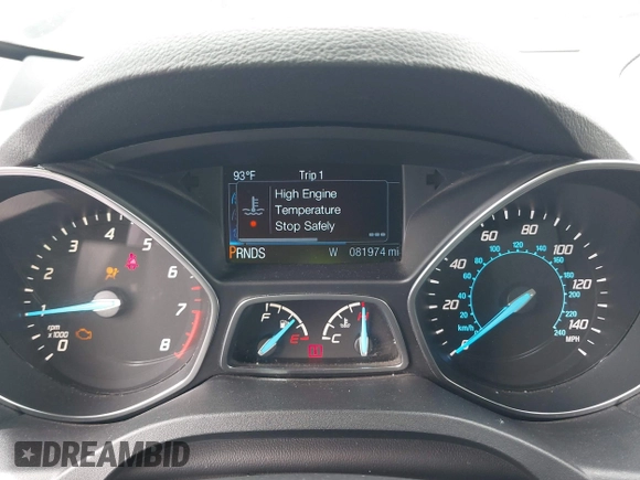 2016 Ford Escape SE with VIN 1FMCU0GX5GUC40146, listed as a IAAI auction lot 41981923 with 81,974 mi miles and . Bid and sale history available at carsss.com. Image 7.