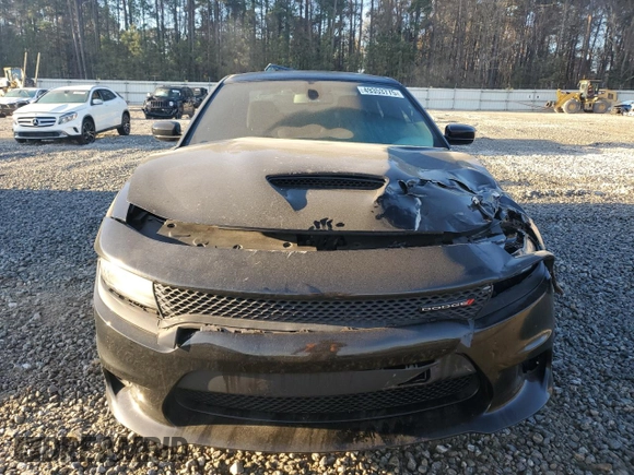 2018 Dodge Charger SXT Plus with VIN 2C3CDXHG6JH210275, listed as a Copart auction lot 49353775 with 152,551 mi miles and Salvage Title. Bid and sale history available at carsss.com. Image 5.