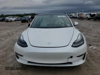 2022 Tesla Model 3 Long Range with VIN 5YJ3E1EB9NF167318, listed as a Copart auction lot 43235155 with 54,167 mi miles and Salvage Title. Bid and sale history available at carsss.com. Image 5.