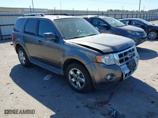 2011 Ford Escape Limited with VIN 1FMCU0EG2BKA67855, listed as a IAAI auction lot 41808002 with 183,476 mi miles. Bid and sale history available at carsss.com. Image 1.
