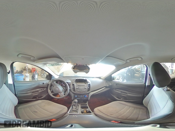 2017 Ford Escape with VIN 1FMCU0F75HUC42529, listed as a Copart auction lot 50514985 with 66,746 mi miles and Salvage title. Bid and sale history available at DreamBid. Image 16.