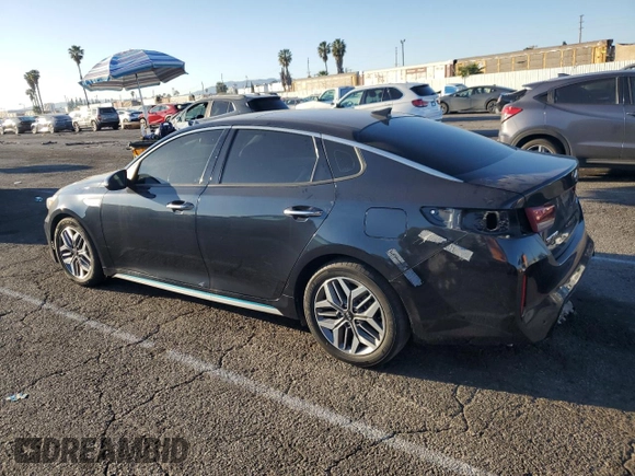 2020 Kia Optima Hybrid EX with VIN KNAGU4LE2L5041025, listed as a Copart auction lot 46297275 with 116,508 mi miles and Salvage Title. Bid and sale history available at carsss.com. Image 2.