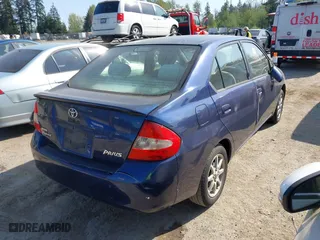 2002 Toyota Prius with VIN JT2BK18U220065752, listed as a IAAI auction lot 42099742 with 153,371 mi miles. Bid and sale history available at carsss.com. Image 4.