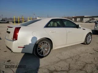 2012 Cadillac CTS Premium with VIN 1G6DS5E33C0141549, listed as a Copart auction lot 48480825 with 137,429 mi miles and Salvage title. Bid and sale history available at DreamBid. Image 3.