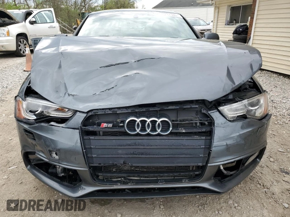 2015 Audi S5 Premium Plus with VIN WAUGGAFR3FA005148, listed as a Copart auction lot 52373864 with 139,866 mi miles and Salvage Title. Bid and sale history available at carsss.com. Image 5.