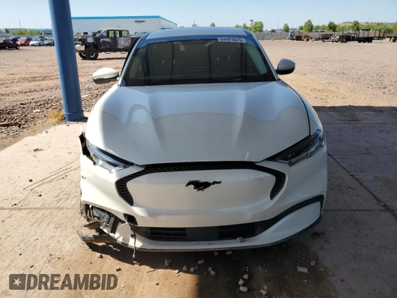 2021 Ford Mustang Mach-E Select with VIN 3FMTK1RMXMMA58666, listed as a Copart auction lot 64401675 with Not provided miles and Salvage title. Bid and sale history available at DreamBid. Image 5.