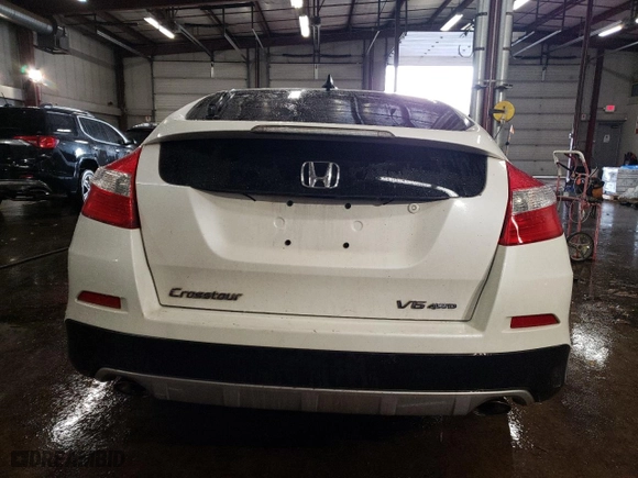 2013 Honda Crosstour EX-L with VIN 5J6TF2H54DL003294, listed as a Copart auction lot 44439775 with 0 mi miles and Salvage Title. Bid and sale history available at carsss.com. Image 6.