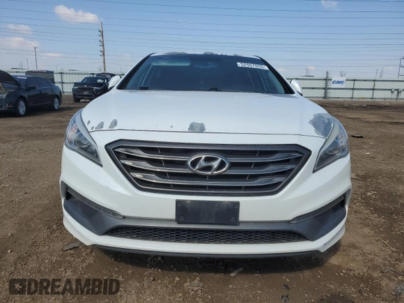 2015 Hyundai Sonata 2.4L Sport with VIN 5NPE34AF8FH091005, listed as a Copart auction lot 52557055 with 189,681 mi miles and Salvage Title. Bid and sale history available at carsss.com. Image 5.