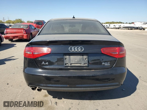 2013 Audi A4 Premium Plus with VIN WAUHFAFLXDA196776, listed as a Copart auction lot 71833604 with 85,051 mi miles and Salvage Title. Bid and sale history available at carsss.com. Image 6.