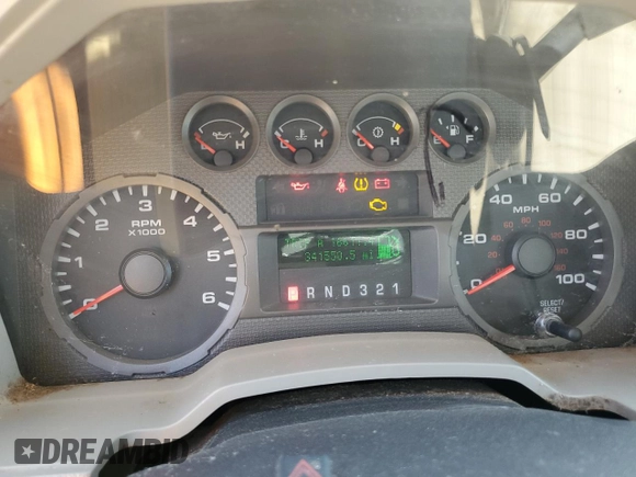 2008 Ford F-250 XL with VIN 1FTSX21538EC93823, listed as a Copart auction lot 55140655 with 341,550 mi miles and Salvage title. Bid and sale history available at DreamBid. Image 9.