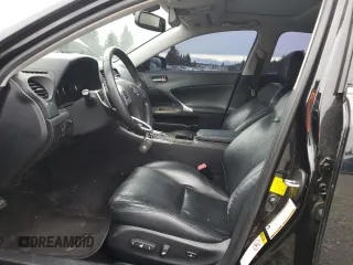2012 Lexus IS 250 with VIN JTHCF5C23C5058602, listed as a Copart auction lot 50658305 with 127,472 mi miles and Salvage Title. Bid and sale history available at DreamBid. Image 7.