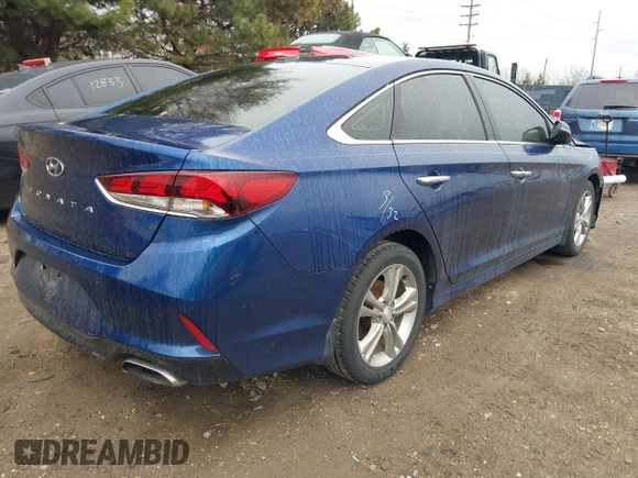 2018 Hyundai Sonata Sport with VIN 5NPE34AF0JH649065, listed as a IAAI auction lot 41882373 with 80,715 mi miles and . Bid and sale history available at carsss.com. Image 4.