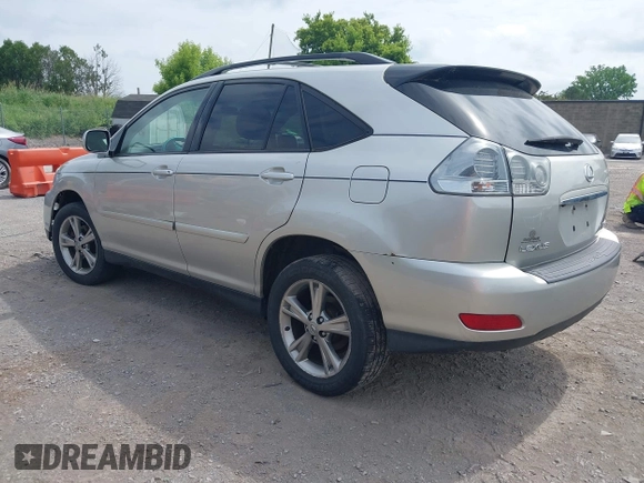 2006 Lexus RX 400h with VIN JTJHW31U260002052, listed as a IAAI auction lot 42487866 with 160,256 mi miles and . Bid and sale history available at DreamBid. Image 3.