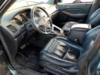 2002 Acura MDX Touring Pkg with VIN 2HNYD18662H515731, listed as a Copart auction lot 85300884 with 150,590 mi miles and Salvage Title. Bid and sale history available at carsss.com. Image 7.