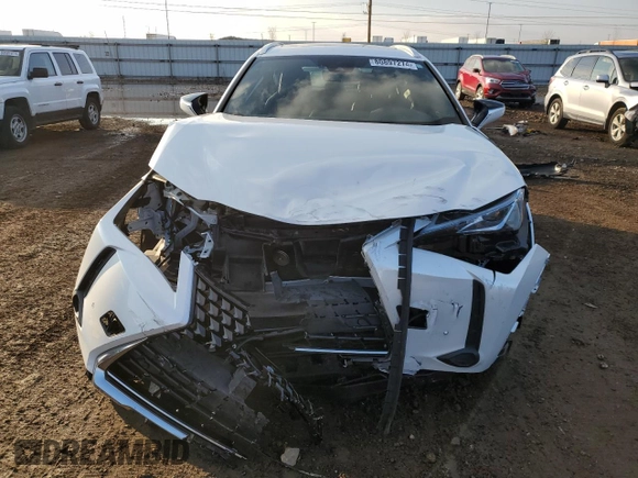 2022 Lexus UX 250h с VIN JTHP9JBH2N2057808, выставлен на аукционе Copart как лот 80897274 с пробегом 22 515 миль миль и Списание • Salvage title. История ставок и продаж доступна на DreamBid. Изображение 5.