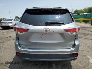 2015 Toyota Highlander Limited with VIN 5TDDKRFH6FS182578, listed as a Copart auction lot 59052505 with 137,881 mi miles and Salvage title. Bid and sale history available at DreamBid. Image 6.