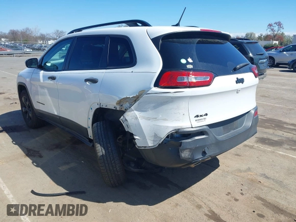 2016 Jeep Cherokee Sport with VIN 1C4PJMAB1GW314251, listed as a IAAI auction lot 41815330 with 124,588 mi miles. Bid and sale history available at carsss.com. Image 3.
