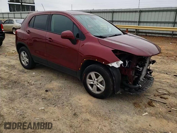 2021 Chevrolet Trax LS with VIN KL7CJNSB9MB359280, listed as a Copart auction lot 47455785 with 62,362 mi miles and Salvage Title. Bid and sale history available at carsss.com. Image 12.