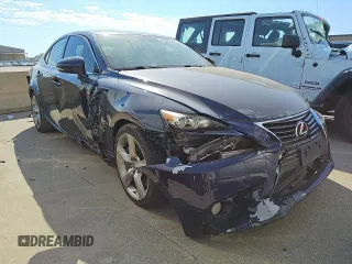 2014 Lexus IS 350 z VIN JTHBE1D24E5013032, wystawiony jako Copart lot #56166265 z przebiegiem 121 304 mil mil oraz Czysty tytuł • Clean title. Historia ofert i sprzedaży dostępna na DreamBid. Obrazek 4.