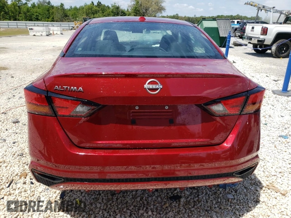 2025 Nissan Altima SV with VIN 1N4BL4DV8SN306940, listed as a Copart auction lot 54752565 with 11,081 mi miles and Salvage Title. Bid and sale history available at DreamBid. Image 6.