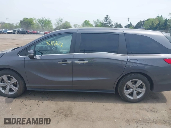 2020 Honda Odyssey EX-L с VIN 5FNRL6H71LB054853, выставлен на аукционе IAAI как лот 42117628 с пробегом 73 118 миль миль и . История ставок и продаж доступна на DreamBid. Изображение 14.