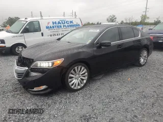 2014 Acura RLX Advance Pkg with VIN JH4KC1F94EC007579, listed as a Copart auction lot 52285395 with 67,944 mi miles and Non Repairable. Bid and sale history available at carsss.com. Image 1.