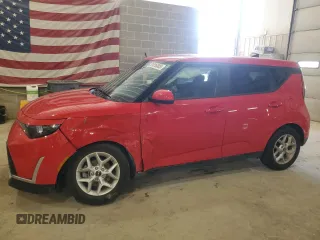 2024 Kia Soul LX with VIN KNDJ23AUXR7220381, listed as a Copart auction lot 51016305 with 12,897 mi miles and Salvage Title. Bid and sale history available at carsss.com. Image 1.