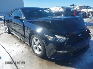 2015 Ford Mustang V6 with VIN 1FA6P8AM3F5379843, listed as a IAAI auction lot 41628091 with 88,272 mi miles and . Bid and sale history available at carsss.com. Image 1.